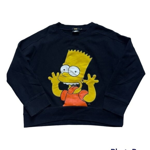 FUN The Simpson Bart Black Sweatshirt US M - Picture 1 of 8